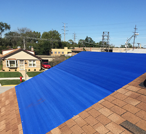 Roof Tarping & Emergency Board Up Service